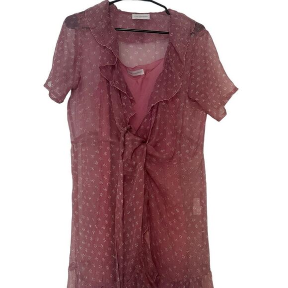 Cloe Cassandro Pink Dress w/ Slip - Picture 2 of 7